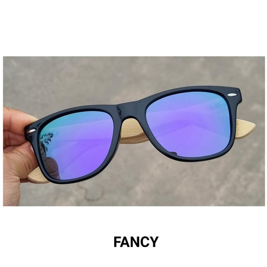 SQUAD WOOD PURPLE MIRROR