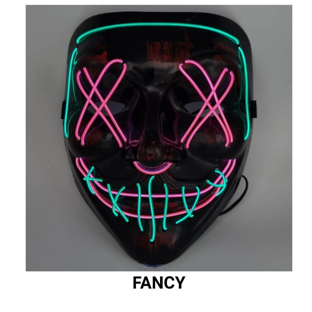 THE BLACK PURGE LED GREEN PINK