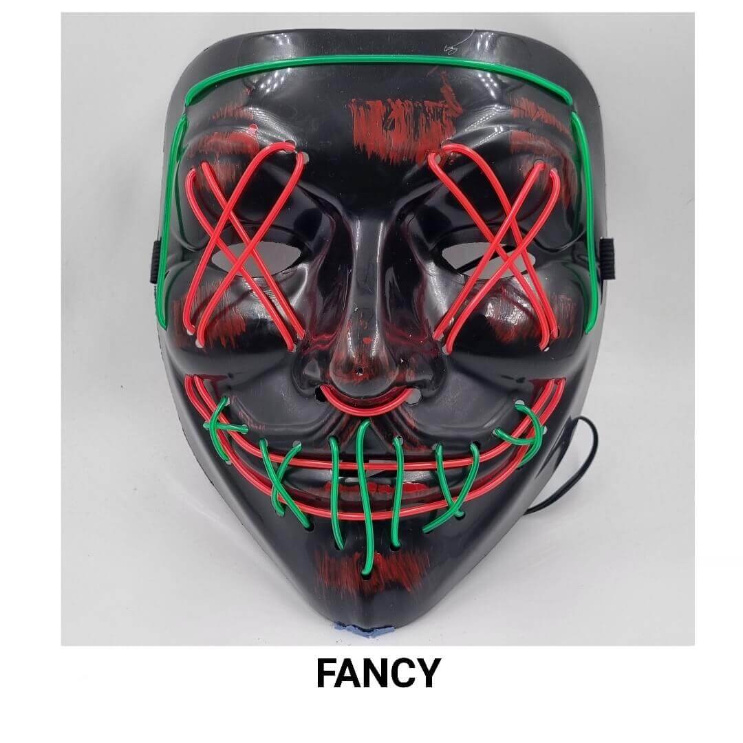 THE BLACK PURGE LED GREEN PINK