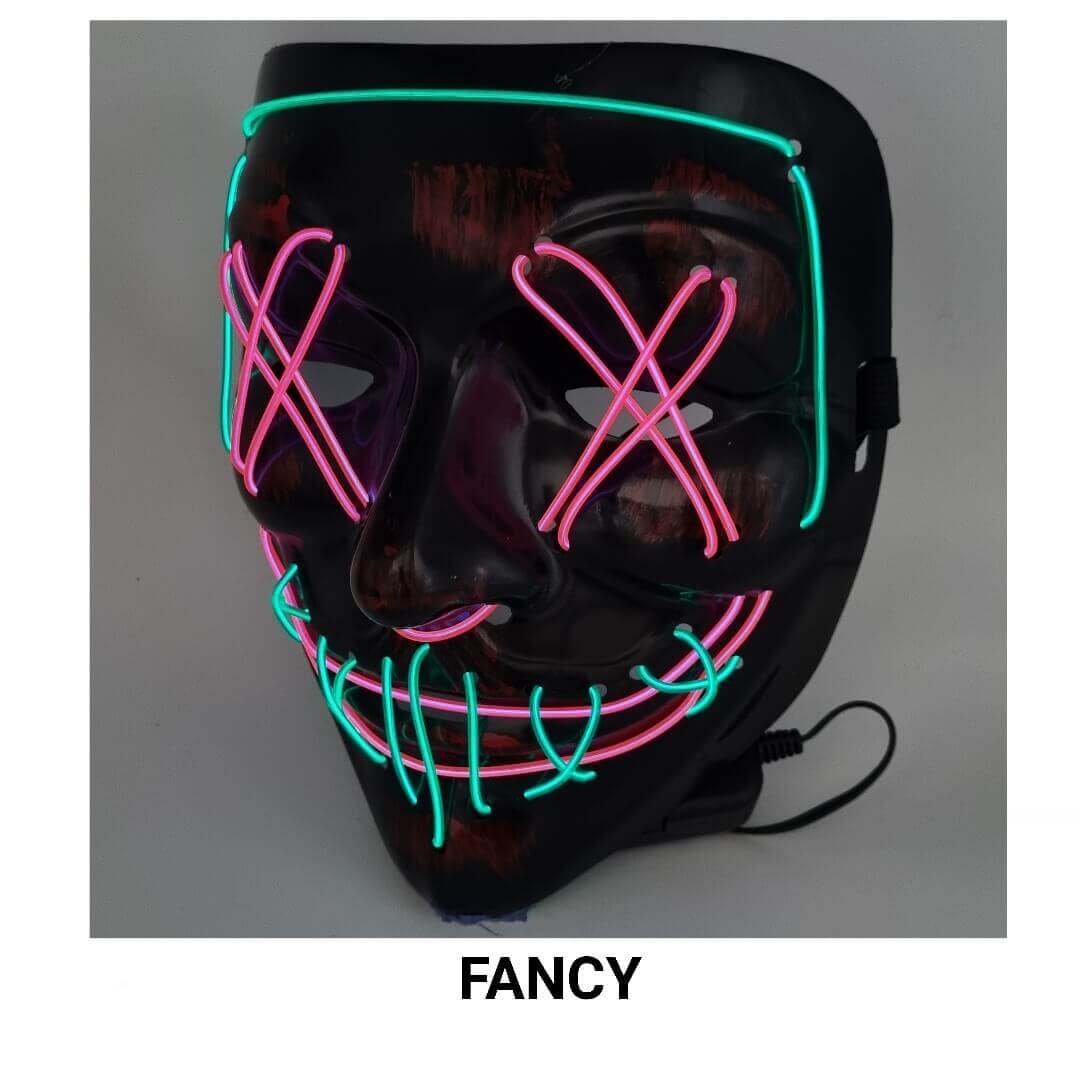 THE BLACK PURGE LED GREEN PINK