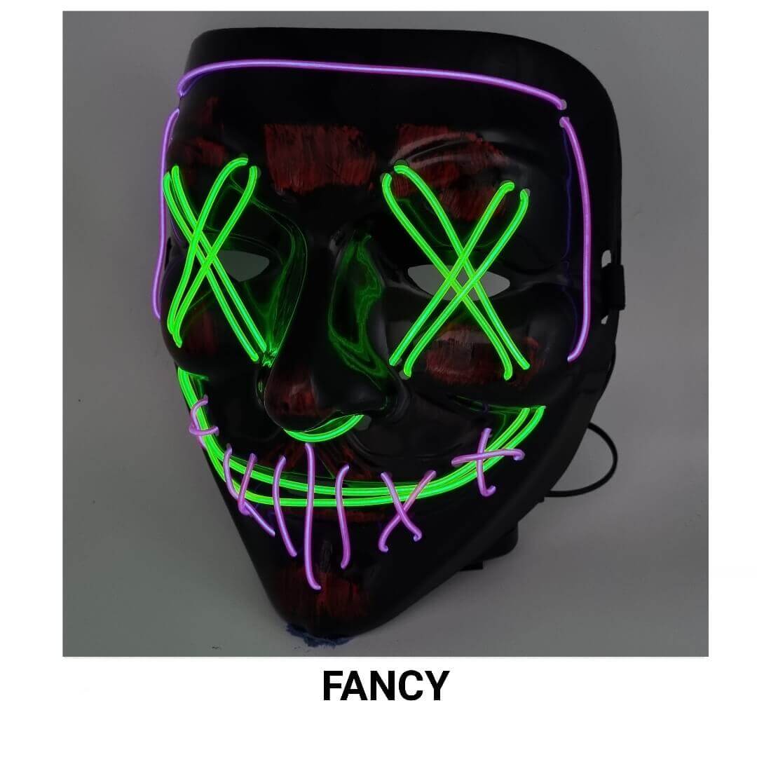 THE BLACK PURGE LED PURPLE GREEN