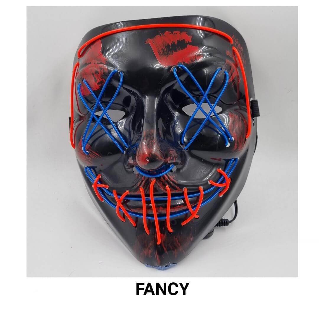 THE BLACK PURGE LED RED BLUE