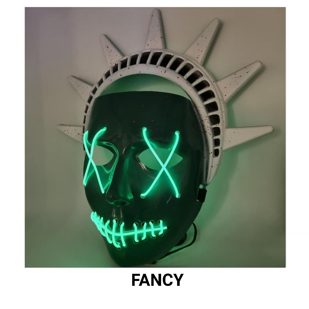 THE PURGE CROWN LED LIGHT GREEN
